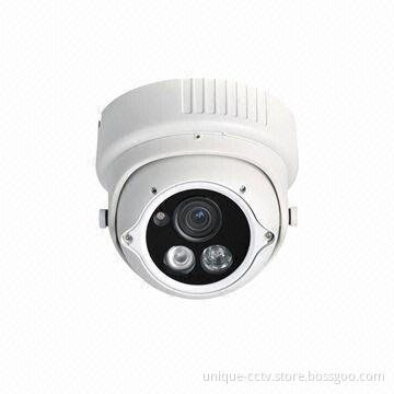 1/4-inch 1.0-megapixel CMOS Sensor Megapixel IP Camera with Vandalproof Metal
